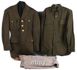 Wwii Us Army Air Corps Officer Uniform Dfc Recipent