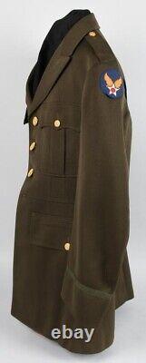 Wwii Us Army Air Corps Officer Uniform Dfc Recipent