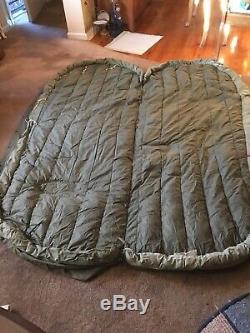 Wwii Us Army Air Force Arctic Sleeping Bag A-3 With Full System