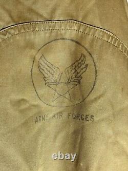 Wwii Us Army Air Force B-11 Parka With Fur Hood & A-9 Trousers Size 44 / 40