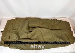 Wwii Us Army Air Force B-11 Parka With Fur Hood & A-9 Trousers Size 44 / 40