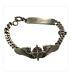 Wwii Us Army Air Force Pilot ID Silver Specification Bracelet