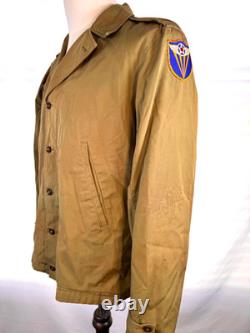 Wwii Us Army M41 Field Jacket Usaaf Fourth Air Force, Od 2nd Pattern Dated