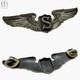Wwii Usaac Service Pilot Wings Us Army Air Forces 3 Size Sterling Ww2 #279