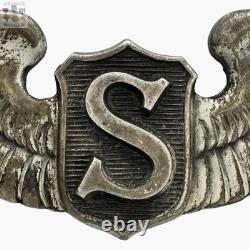 Wwii Usaac Service Pilot Wings Us Army Air Forces 3 Size Sterling Ww2 #279