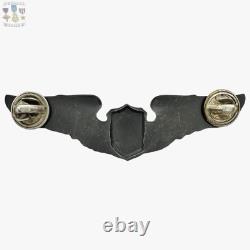 Wwii Usaac Service Pilot Wings Us Army Air Forces 3 Size Sterling Ww2 #279