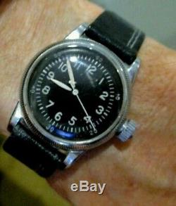 Wwii Waltham Us Army Air Force A-11 Watch Hack Ww2 Vintage