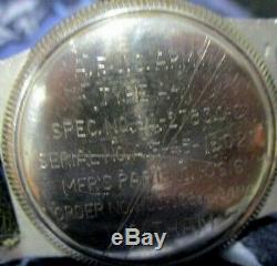 Wwii Waltham Us Army Air Force A-11 Watch Hack Ww2 Vintage