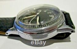 Wwii Waltham Us Army Air Force A-11 Watch Hack Ww2 Vintage