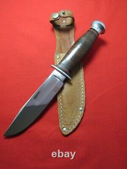 Wwii Ww2 Army Air Corps Aac Kinfolks Fighting Knife In Excellent Condition