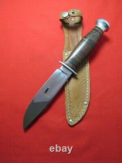 Wwii Ww2 Army Air Corps Aac Kinfolks Fighting Knife In Excellent Condition