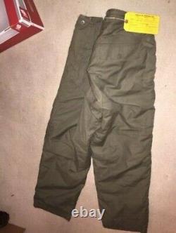 Wwii-era Us Army Air Force Winter Flying Trousers Type A-10 Sz 38 New With Tags